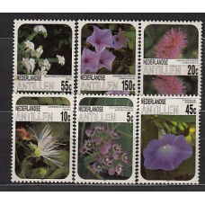 Antillas Holandesas Correo 1985 Yvert 756/61 ** Mnh Flores