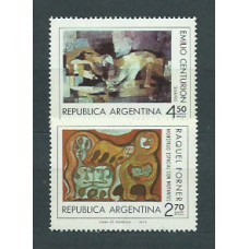 Argentina - Correo 1975 Yvert 996/7 ** Mnh Pinturas