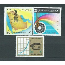 Arabia Saudita - Correo  Yvert 516/18 ** Mnh  Telecomunicaciones