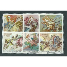 Austria - Correo 1968 Yvert 1108/13 ** Mnh Pintura