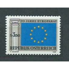 Austria - Correo 1969 Yvert 1122 ** Mnh Consejo de Europa