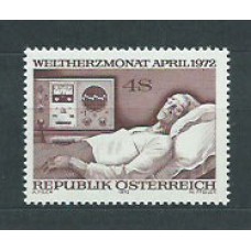 Austria - Correo 1972 Yvert 1214 ** Mnh Medicina