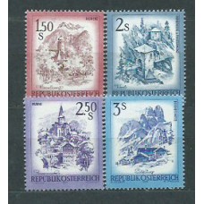 Austria - Correo 1974 Yvert 1269/72 ** Mnh Paisajes