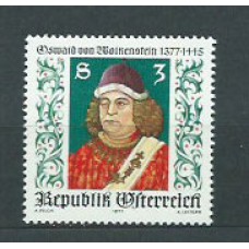 Austria - Correo 1977 Yvert 1370 ** Mnh Poeta