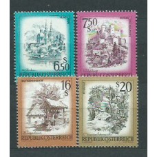 Austria - Correo 1977 Yvert 1378/81 ** Mnh Paisajes