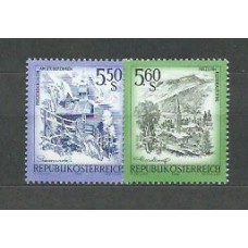 Austria - Correo 1982 Yvert 1539/40 ** Mnh Paisajes