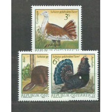 Austria - Correo 1982 Yvert 1546/8 ** Mnh Fauna