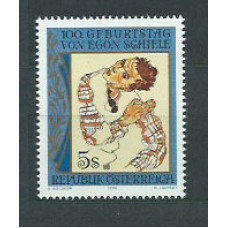 Austria - Correo 1990 Yvert 1821 ** Mnh Pintura