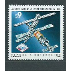 Austria - Correo 1991 Yvert 1869 ** Mnh Astrofilatelia