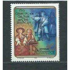 Austria - Correo 1992 Yvert 1890 ** Mnh Música