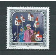 Austria - Correo 2000 Yvert 2148 ** Mnh Folklore