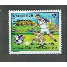 Austria - Correo 2001 Yvert 2170 ** Mnh Fútbol