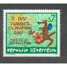 Austria - Correo 2001 Yvert 2181 ** Mnh Deportes