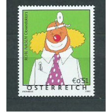 Austria - Correo 2002 Yvert 2222 ** Mnh Payasos doctores