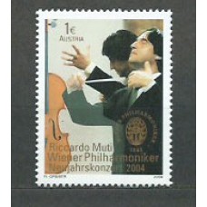 Austria - Correo 2004 Yvert 2291 ** Mnh Música Ricardo Muti