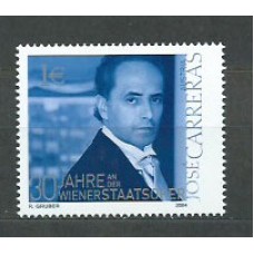 Austria - Correo 2004 Yvert 2293 ** Mnh Josep Carreras música