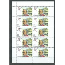 Austria - Correo 2006 Yvert 2430 minipliego ** Mnh Mozaart música