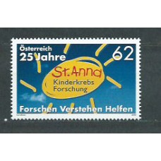 Austria - Correo 2013 Yvert 2907 ** Mnh Investigacion del cancer