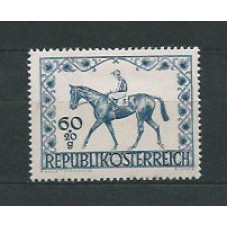 Austria - Correo 1947 Yvert 674 ** Mnh Deportes Hipica