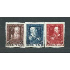 Austria - Correo 1948 Yvert 736/8 ** Mnh