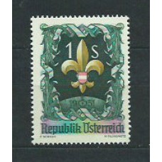 Austria - Correo 1951 Yvert 800 ** Mnh Boy Scouts