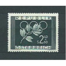 Austria - Correo 1952 Yvert 809 * Mh Juegos Olimpicos de Helsinki