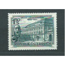 Austria - Correo 1953 Yvert 821 ** Mnh teatro