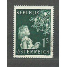 Austria - Correo 1954 Yvert 827 usado Navidad