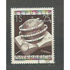 Austria - Correo 1954 Yvert 828 usado Dia del Sello