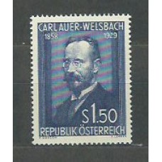 Austria - Correo 1954 Yvert 840 * Mh Personaje