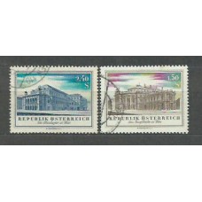 Austria - Correo 1955 Yvert 853/4 usado