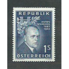 Austria - Correo 1957 Yvert 866 * Mh Personaje