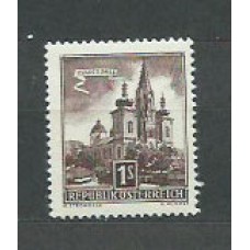 Austria - Correo 1957 Yvert 868 * Mh Religión