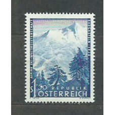 Austria - Correo 1958 Yvert 876 * Mh Ski Alpino