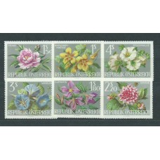 Austria - Correo 1964 Yvert 983/8 ** Mnh Flores