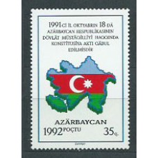 Azerbaijan - Correo Yvert 77 ** Mnh Mapa
