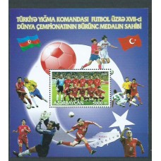 Azerbaijan - Hojas Yvert 56 ** Mnh  Futbol