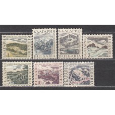 Bulgaria - Correo 1967 Yvert 1536/42 ** Mnh Montañas