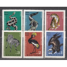 Bulgaria - Correo 1968 Yvert 1602/7 ** Mnh Fauna