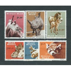 Belgica - Correo 1961 Yvert 1182/7 ** Mnh Fauna