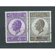 Belgica - Correo 1965 Yvert 1349/50 usado Leopoldo I