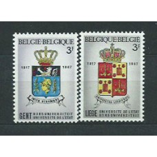Belgica - Correo 1967 Yvert 1433/4 ** Mnh Escudos