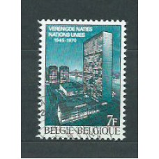 Belgica - Correo 1970 Yvert 1549 usado ONU