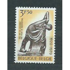 Belgica - Correo 1970 Yvert 1554 ** Mnh Escultura