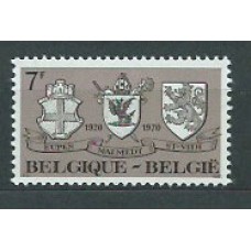 Belgica - Correo 1970 Yvert 1566 ** Mnh Escudos
