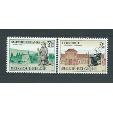 Belgica - Correo 1971 Yvert 1571/2 ** Mnh