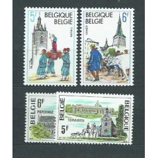 Belgica - Correo 1979 Yvert 1952/5 ** Mnh