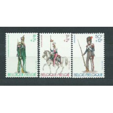 Belgica - Correo 1983 Yvert 2108/10 ** Mnh Uniformes militares