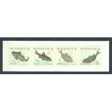 Belgica - Correo 1990 Yvert 2383/6 Carnet ** Mnh Fauna peces