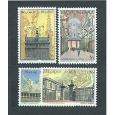 Belgica - Correo 1996 Yvert 2642/5 ** Mnh Bruselas